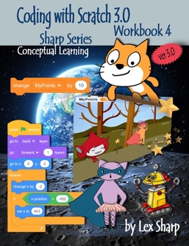 Paperback Coding with Scratch 3.0: Workbook 4 Book