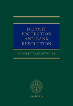 Hardcover Deposit Protection and Bank Resolution Book