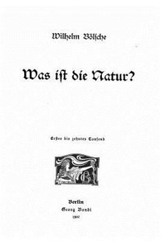 Paperback Was ist die Natur? [German] Book