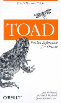 Paperback TOAD Pocket Reference for Oracle Book