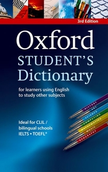 Paperback Oxford Student's Dictionary Paperback Book