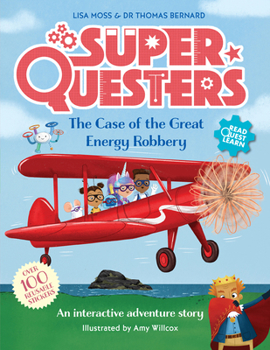 Paperback QuestFriendz SuperQuesters The Case of the Great Energy Robbery. Book