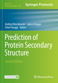 Paperback Prediction of Protein Secondary Structure Book