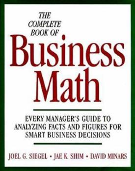 Hardcover The Complete Book of Business Math Book