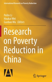 Hardcover Research on Poverty Reduction in China Book