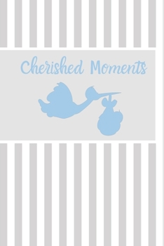 Paperback Cherished Moments: Blank Lined Journal Book