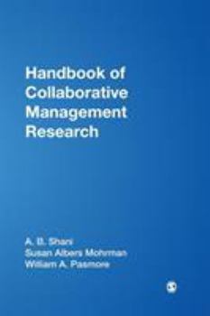 Hardcover Handbook of Collaborative Management Research Book