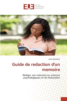 Paperback Guide de redaction d'un memoire [French] Book