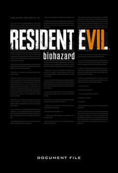 Hardcover Resident Evil 7: Biohazard Document File Book