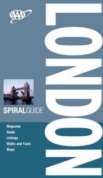 Spiral-bound AAA Spiral London Book