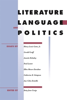Paperback Literature, Language, and Politics Book