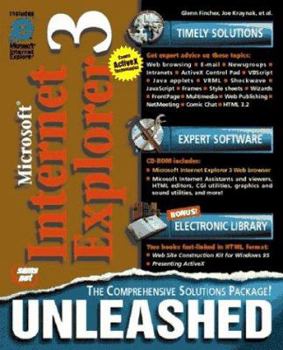 Paperback Microsoft Internet Explorer 3 0 Unleashed Book
