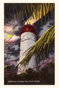 Paperback Vintage Journal Lighthouse, Key West, Florida Book
