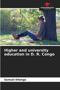 Paperback Higher and university education in D. R. Congo Book