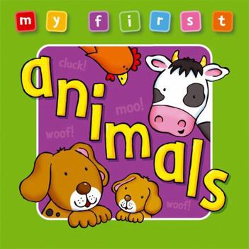 Hardcover My First Animals Bumper Board Book