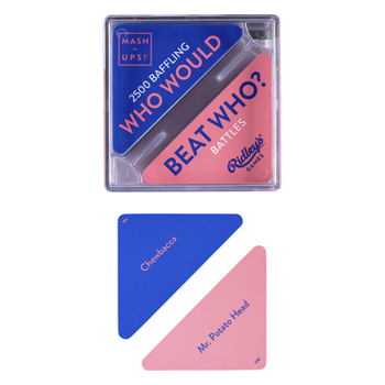 Toy Who Would Beat Who MASH Ups Game Book