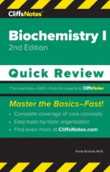 Paperback CliffsNotes Biochemistry I: Quick Review Book