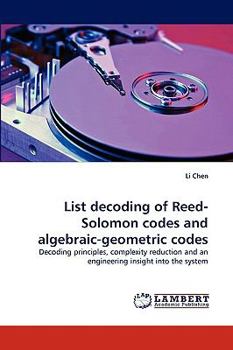 Paperback List Decoding of Reed-Solomon Codes and Algebraic-Geometric Codes Book