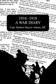 Paperback 1916-1918 a War Diary Book
