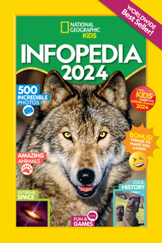 Paperback National Geographic Kids Infopedia 2024 (Almanac UK Edition) Book