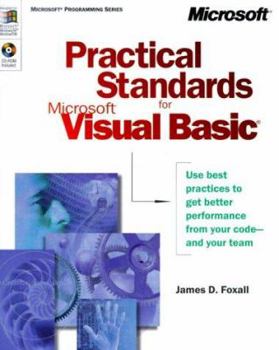 Paperback Practical Standards for Microsoft Visual Basic [With] Book
