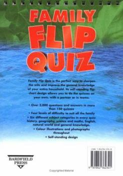Hardcover Family Flip Quiz Book