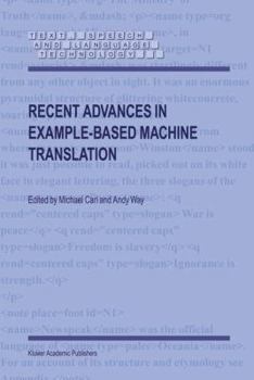 Paperback Recent Advances in Example-Based Machine Translation Book