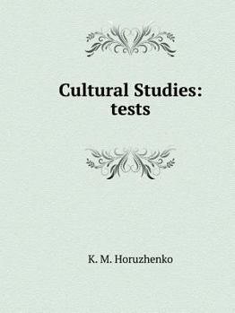 Paperback Cultural Studies: tests [Russian] Book