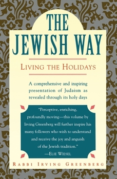 Paperback The Jewish Way: Living the Holidays Book