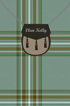 Paperback Clan Kelly Tartan Journal/Notebook Book