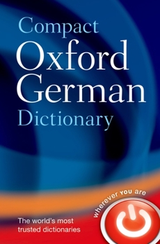 Paperback Compact Oxford German Dictionary Book