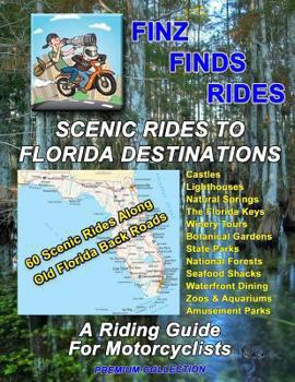 Paperback Scenic Rides To Florida Destinations Book