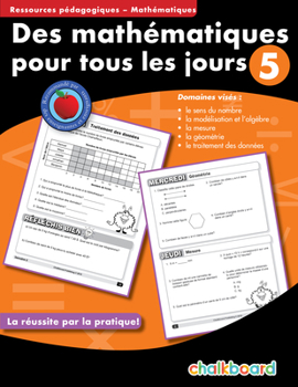 Paperback Des Mathematiques Pour Tous Les Jours 5 Book