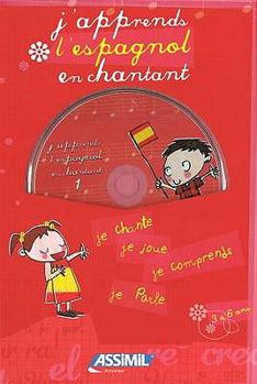 Hardcover J'apprends L'espagnol En Chantant - Spanish for French speakers - Children (Spanish Edition) [Spanish] Book