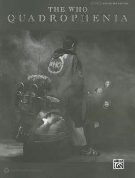 Paperback The Who -- Quadrophenia: Authentic Guitar Tab Book