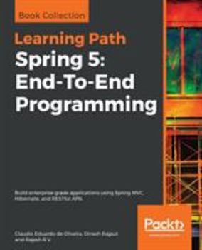 Paperback Spring 5: End-to-End Programming Book