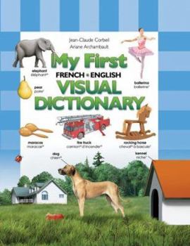 Hardcover My First French/English Visual Dictionary Book