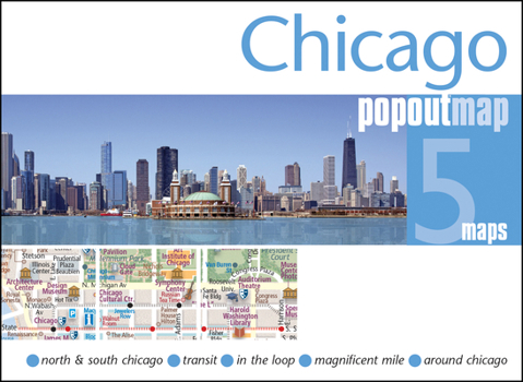 Loose Leaf Chicago Popout Map Book