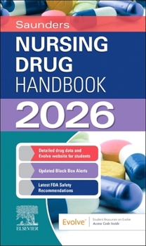 Paperback Saunders Nursing Drug Handbook 2026 Book