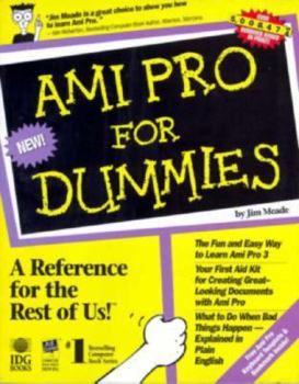 Paperback Ami Pro F/Dummies Book