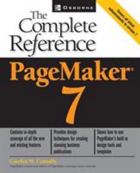 Paperback PageMaker(R) 7: The Complete Reference Book