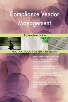 Paperback Compliance Vendor Management A Complete Guide Book