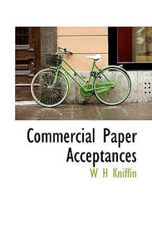 Paperback Commercial Paper Acceptances Book