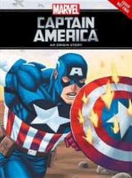 Hardcover Captain America: An Origin Story Book