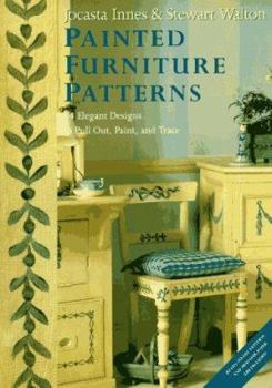 Paperback Painted Furniture Patterns: 34 Elegant Designs to Pull Out, Paint, and Trace Book