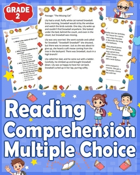 Paperback Reading Comprehension Multiple Choice Grade 2: Enhance 2nd grade reading skills with reading comprehension multiple choice grade 2. Engaging practice Book
