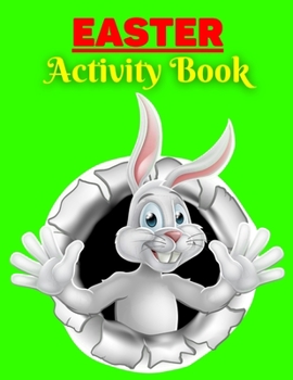 Paperback Easter Activity Book: Easter Activity Book For Adults Color By Number Coloring Book