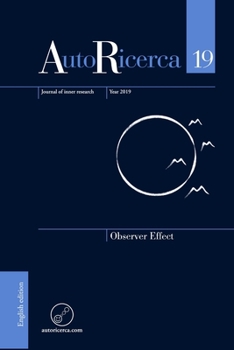 Paperback AutoRicerca - Volume 19, Year 2019 - Observer Effect Book