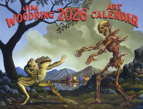 Calendar Jim Woodring 2026 Art Calendar Book