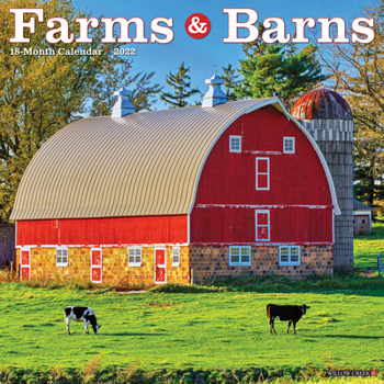 Calendar Farms & Barns 2022 Wall Calendar Book